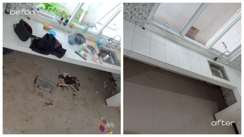 cleaning dapur